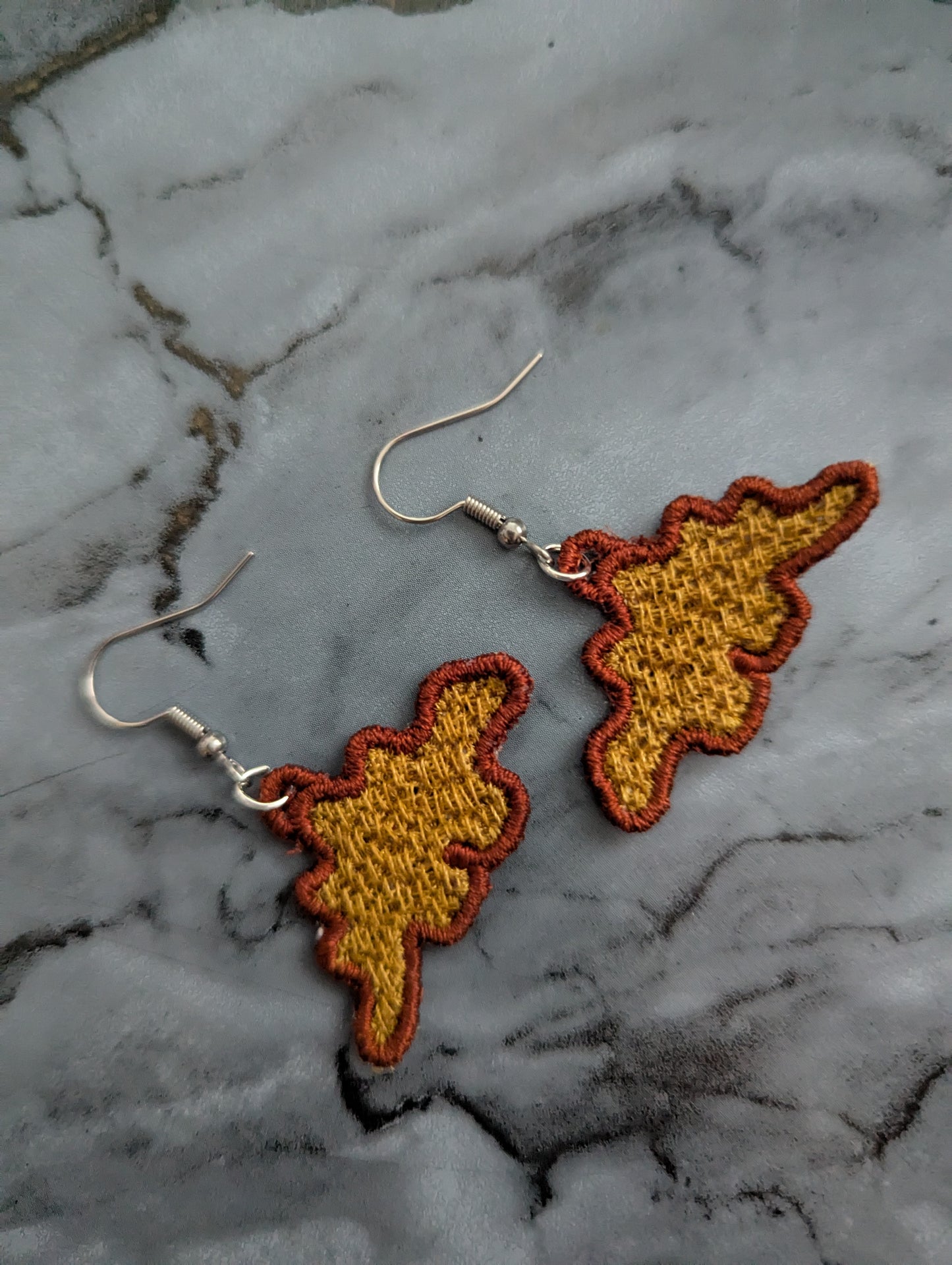 Dino-Nugget-Ohrhänger