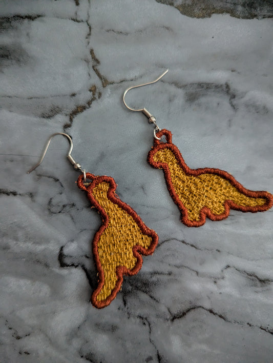 Dino-Nugget-Ohrhänger